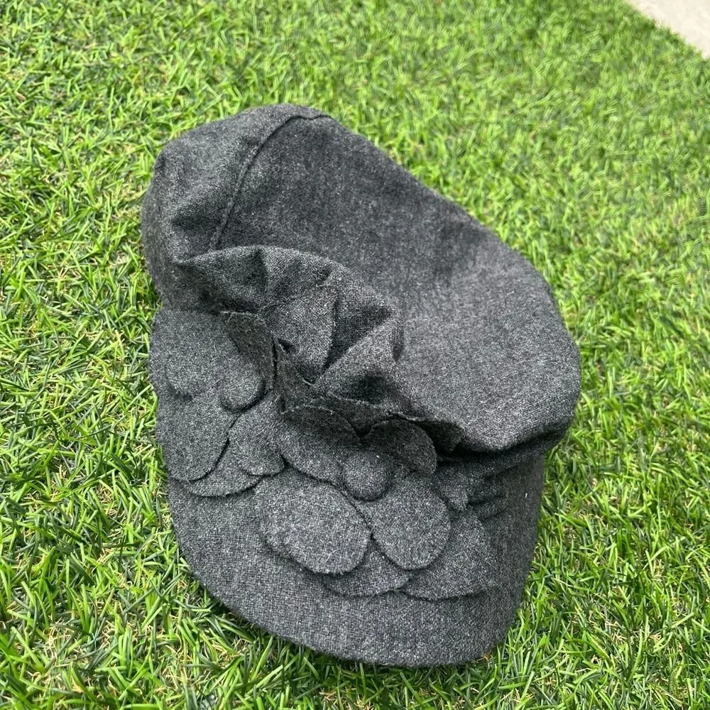Unbranded Women's Black and Grey Hat